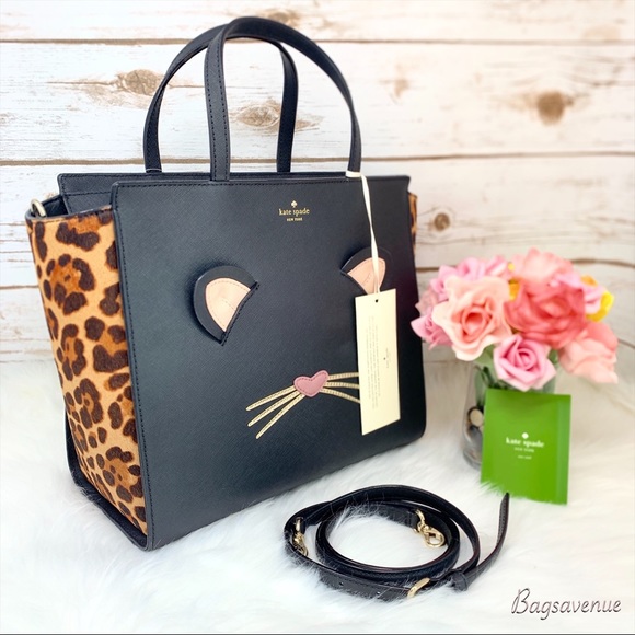 Kate spade bag Hayden leopard large Wild Tiger - Picture 5 of 7